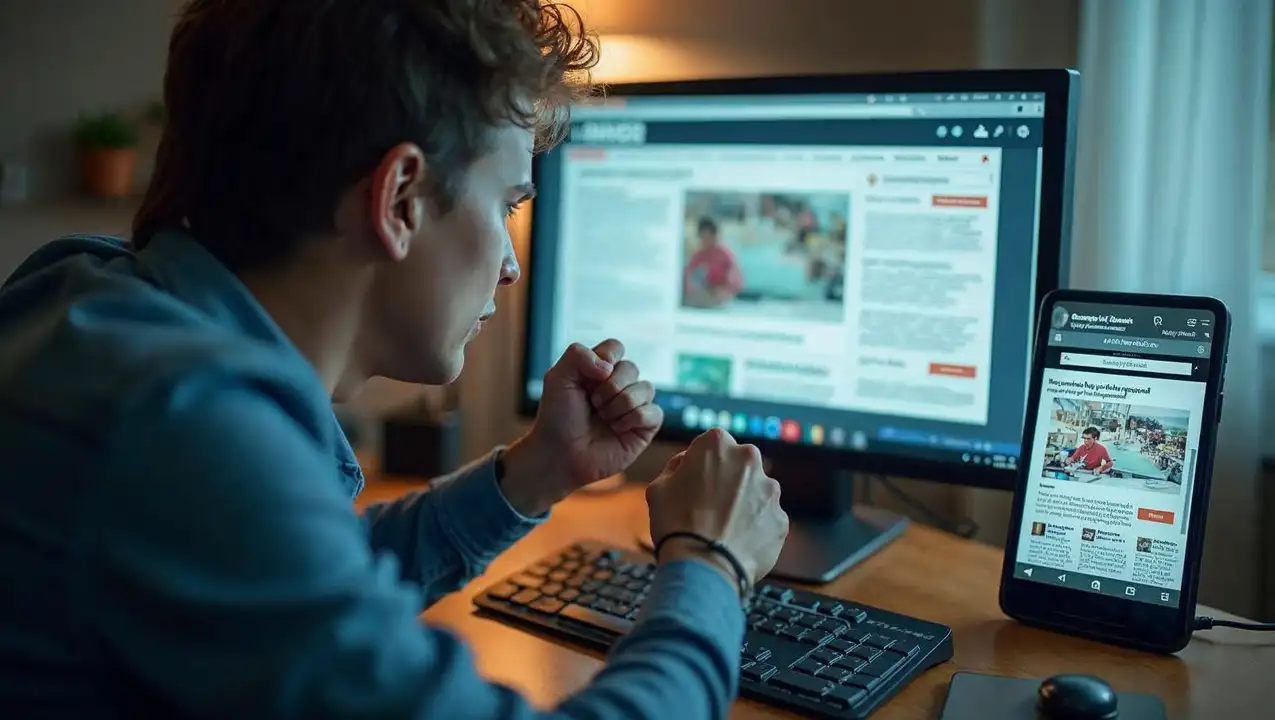 Site web : navigation difficile, non optimisé mobile.