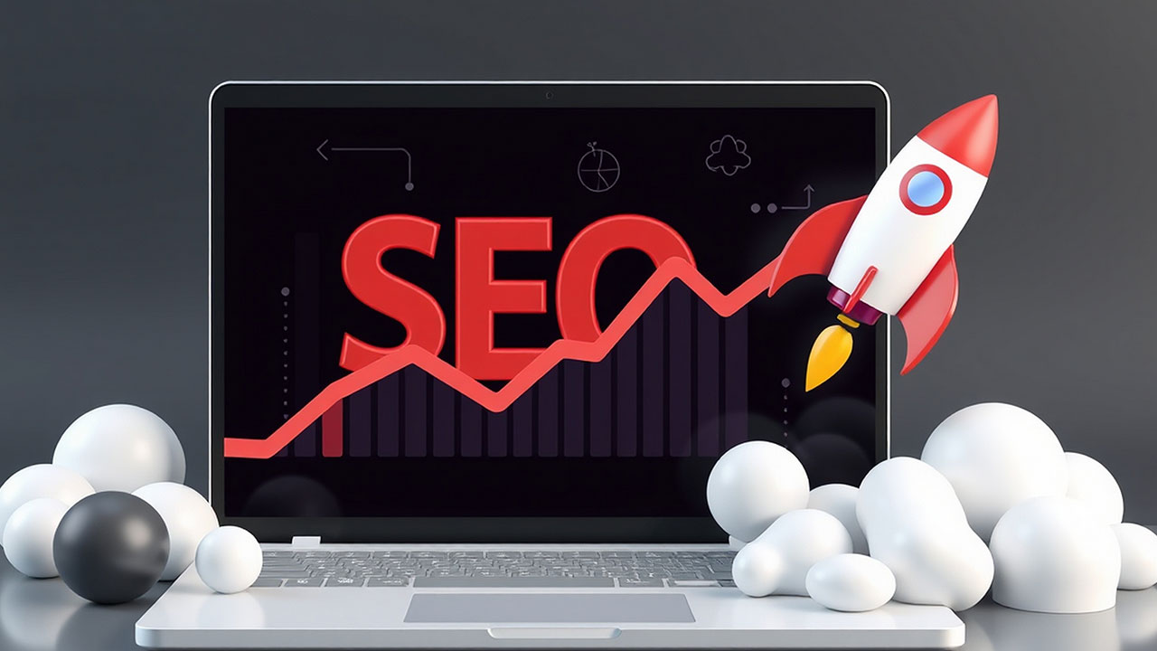 Illustration du trafic organique par SEO.