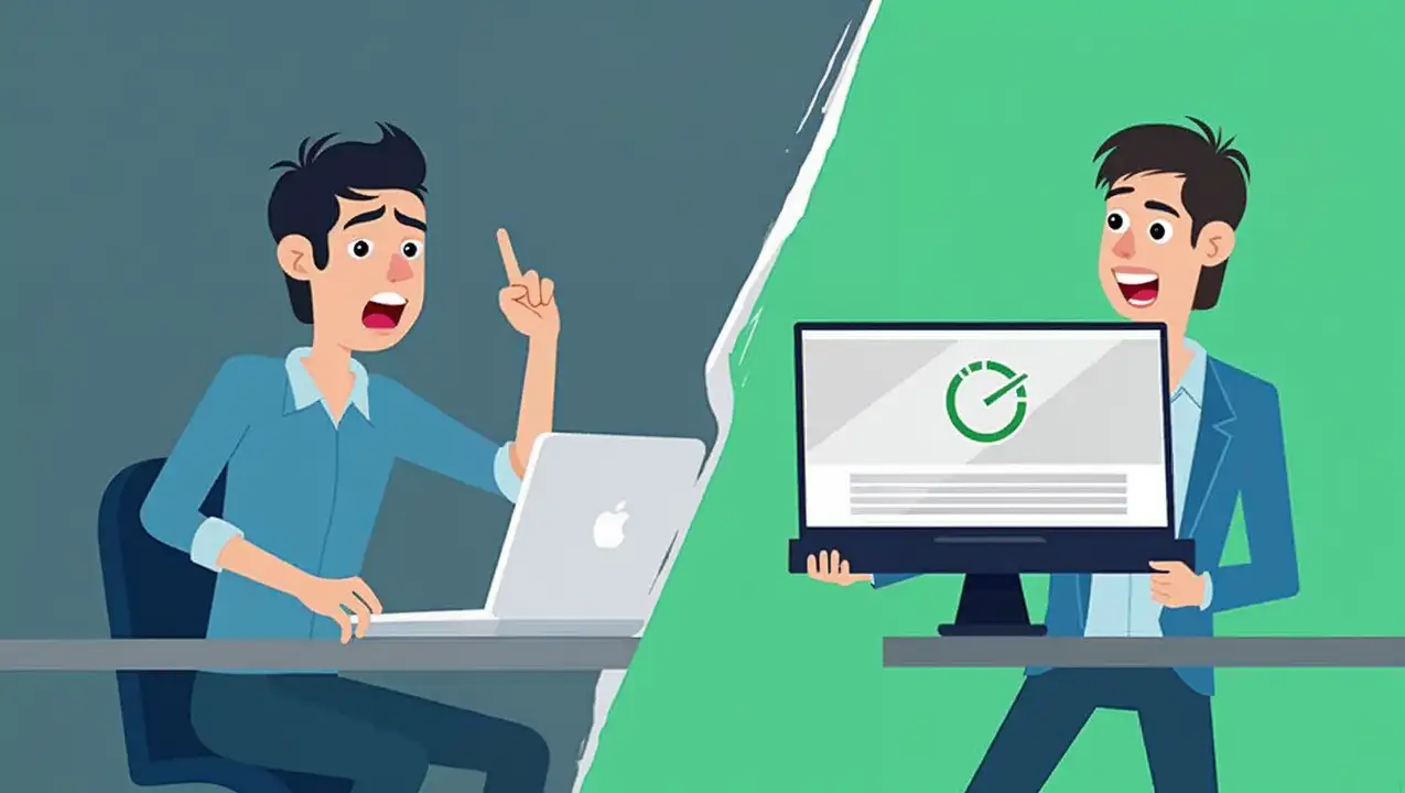 Site lent & UX : perte de clients.